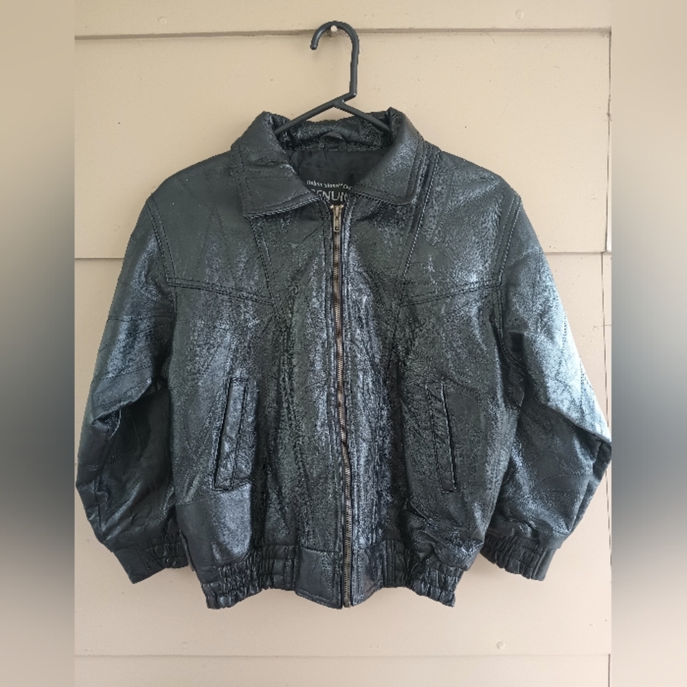 Navarre kids leather jacket